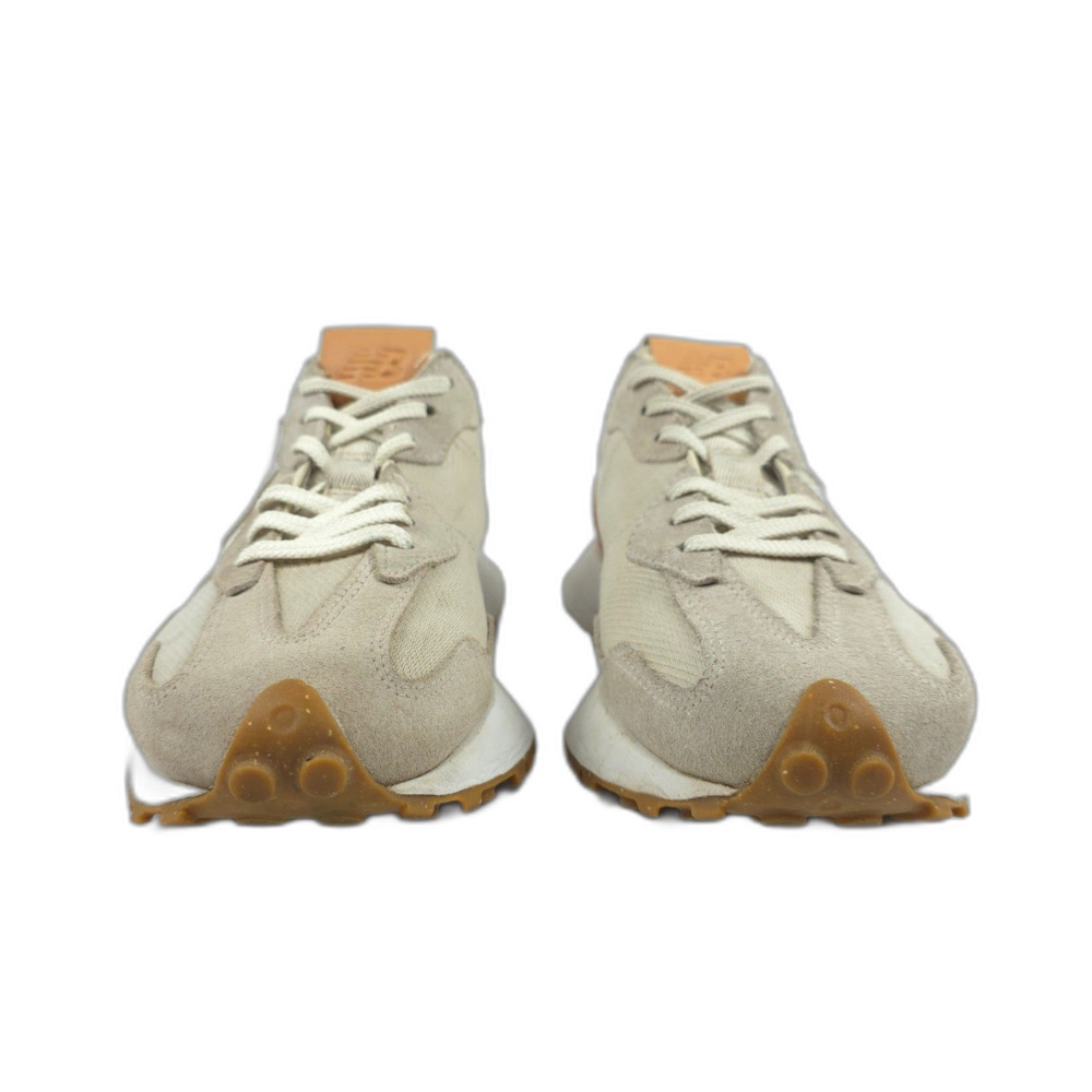 NEW BALANCE 327 Sneakers Leather Trainer Minimal Athleisure Athflow Sporty White - Picture 5 of 11